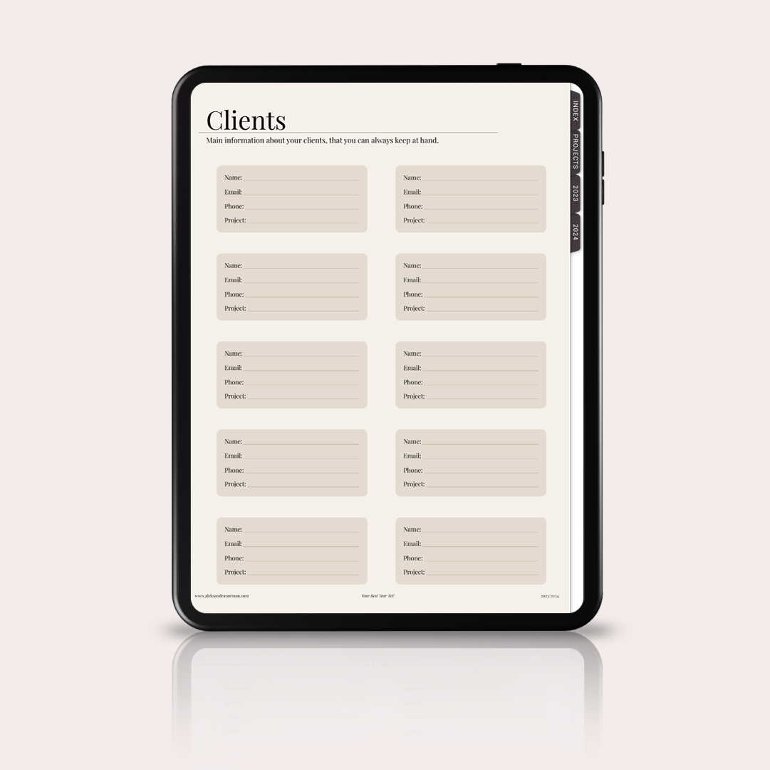 Interior Design Business Digital Planner - Image 10